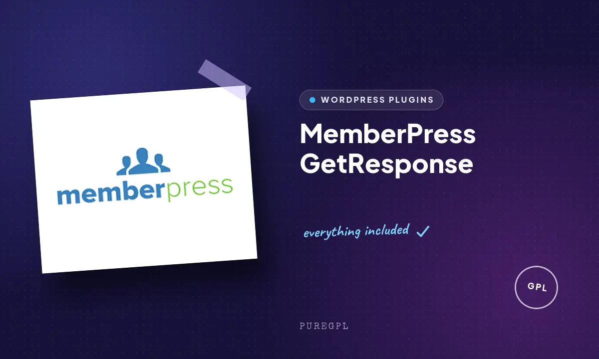 MemberPress GetResponse