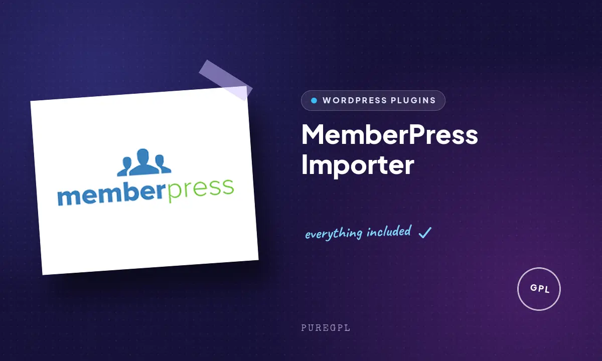 MemberPress Importer