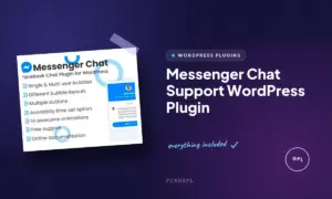 messenger chat support wordpress plugin