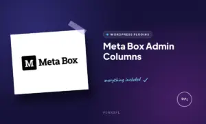 meta box admin columns