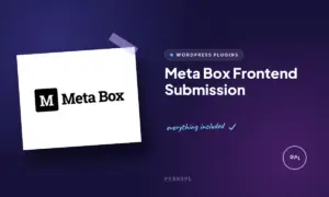 meta box frontend submission