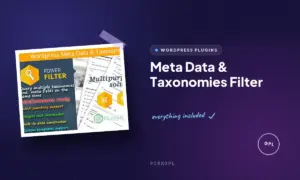 meta data taxonomies filter