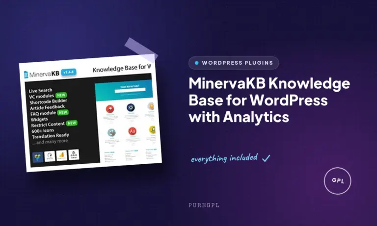 minervakb knowledge base for wordpress with analytics