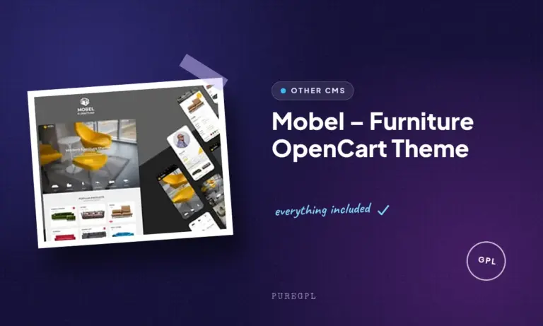mobel furniture opencart theme