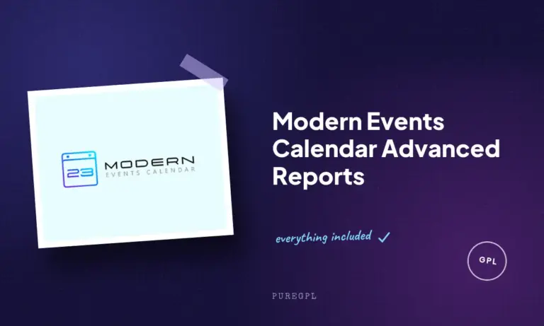 modern events calendar advanced reports