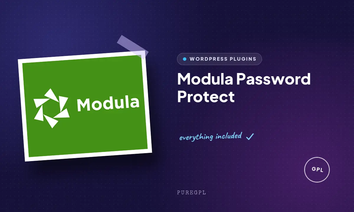 Modula | Password Protect