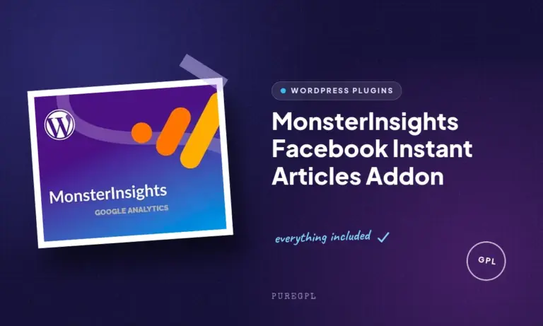 monsterinsights facebook instant articles addon