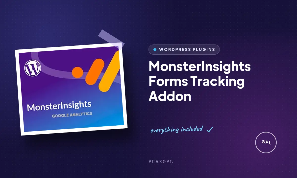 MonsterInsights – Forms Tracking Addon