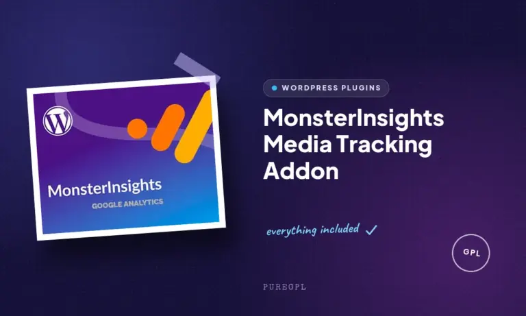 monsterinsights media tracking addon