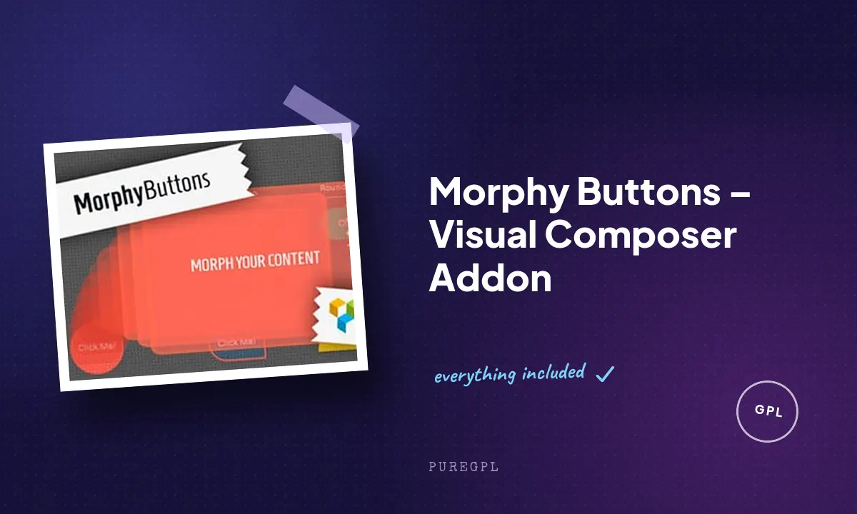 Morphy Buttons – Visual Composer Addon