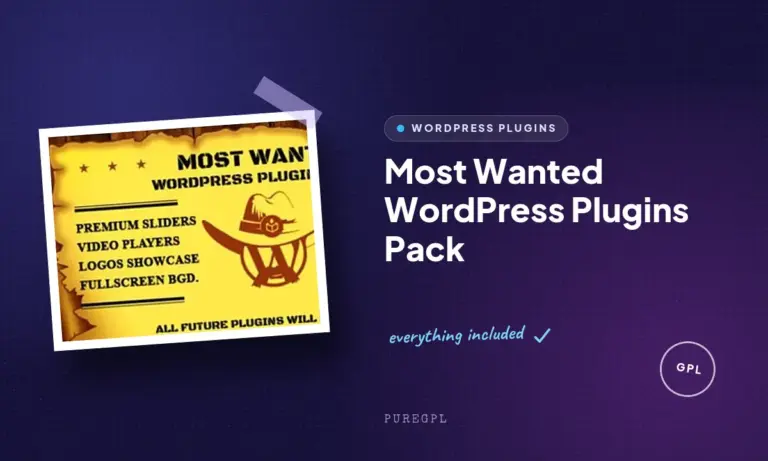 most wanted wordpress plugins pack