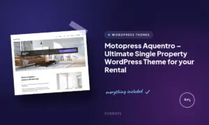 motopress aquentro ultimate single property wordpress theme for your rental