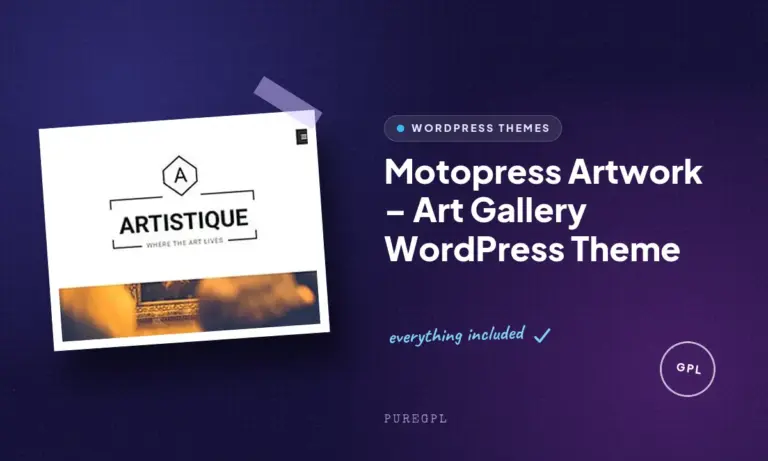 motopress artwork art gallery wordpress theme