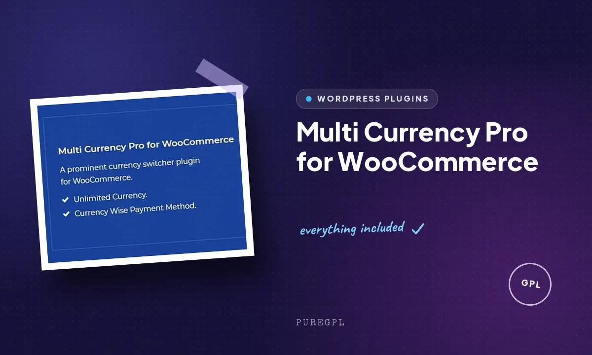Multi Currency Pro for WooCommerce