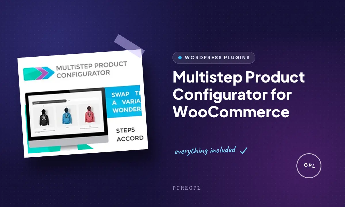Multistep Product Configurator for WooCommerce