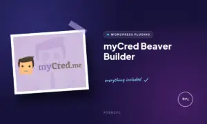 mycred beaver builder
