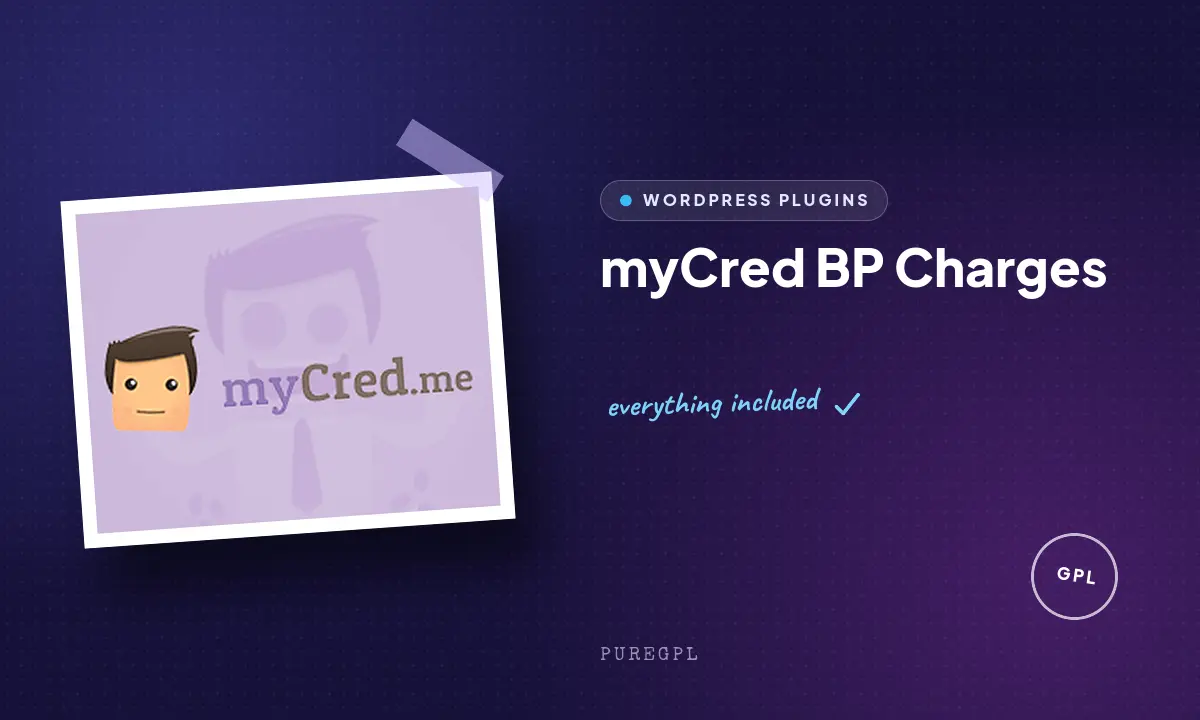 Mycred | BP Charges