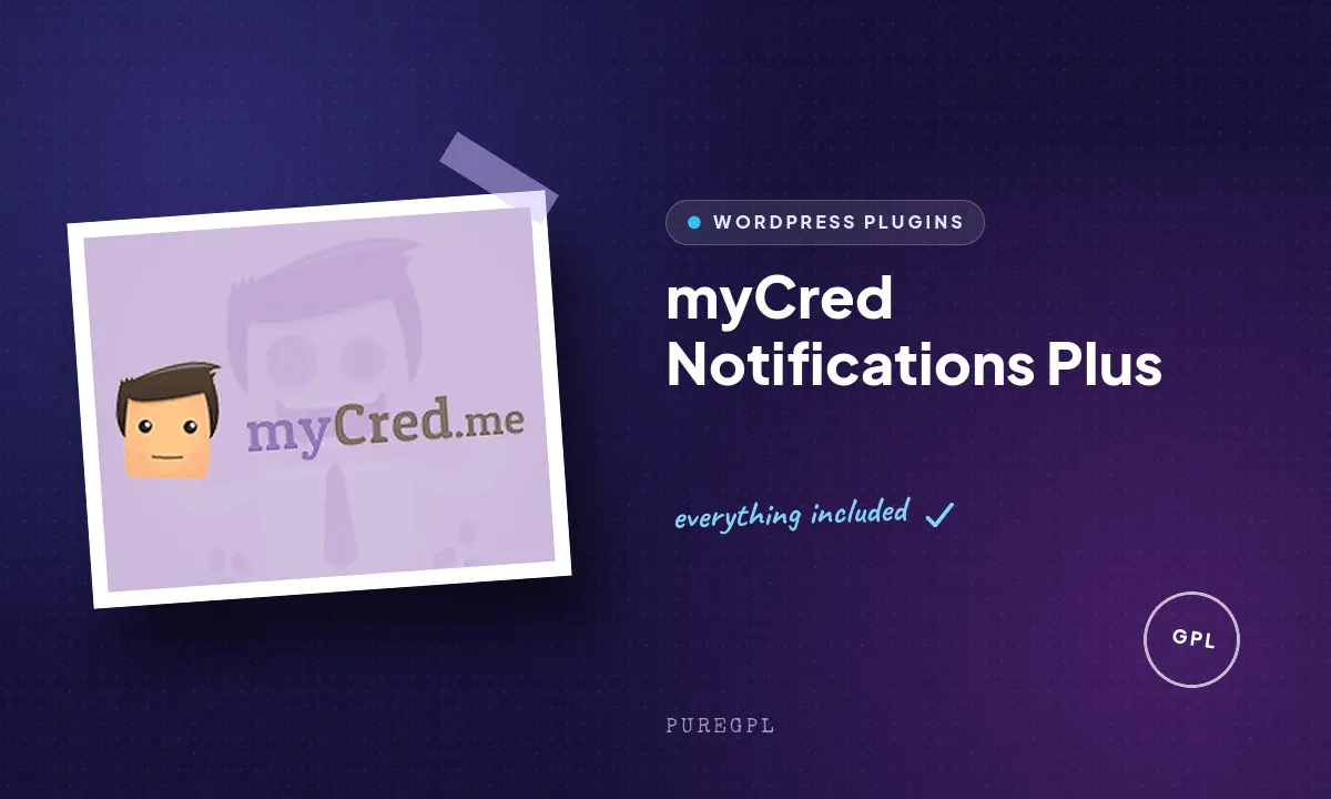 Mycred | Notifications Plus