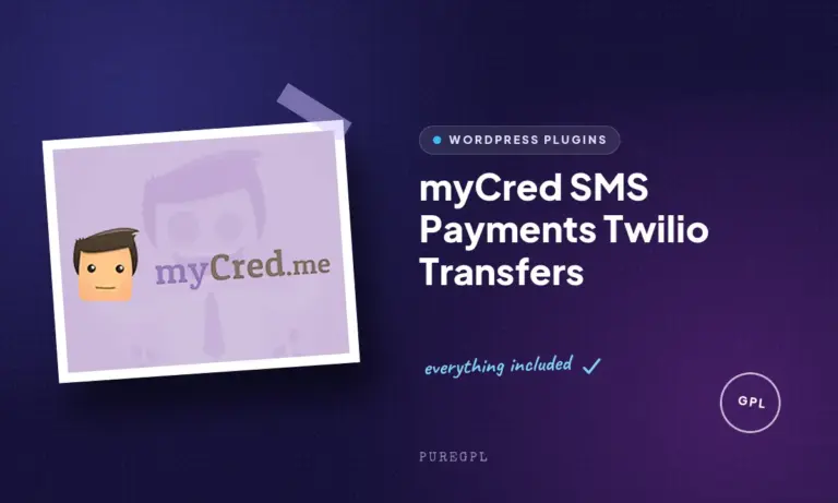 mycred sms payments twilio transfers