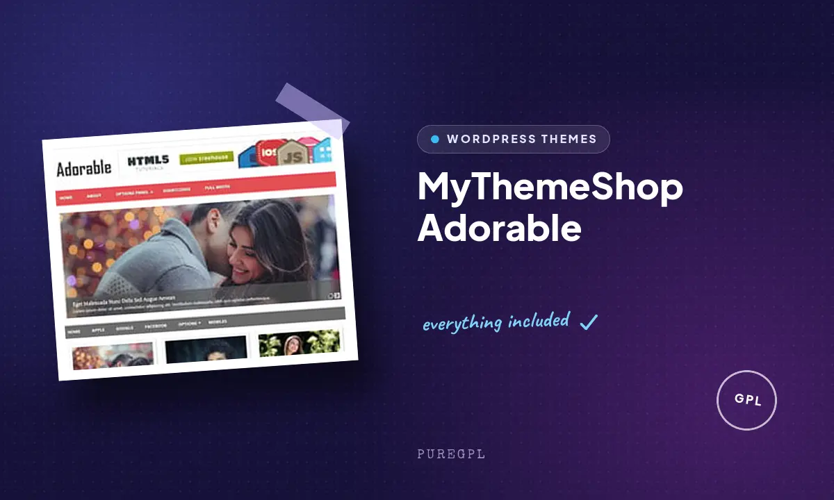 Mythemeshop | Adorable