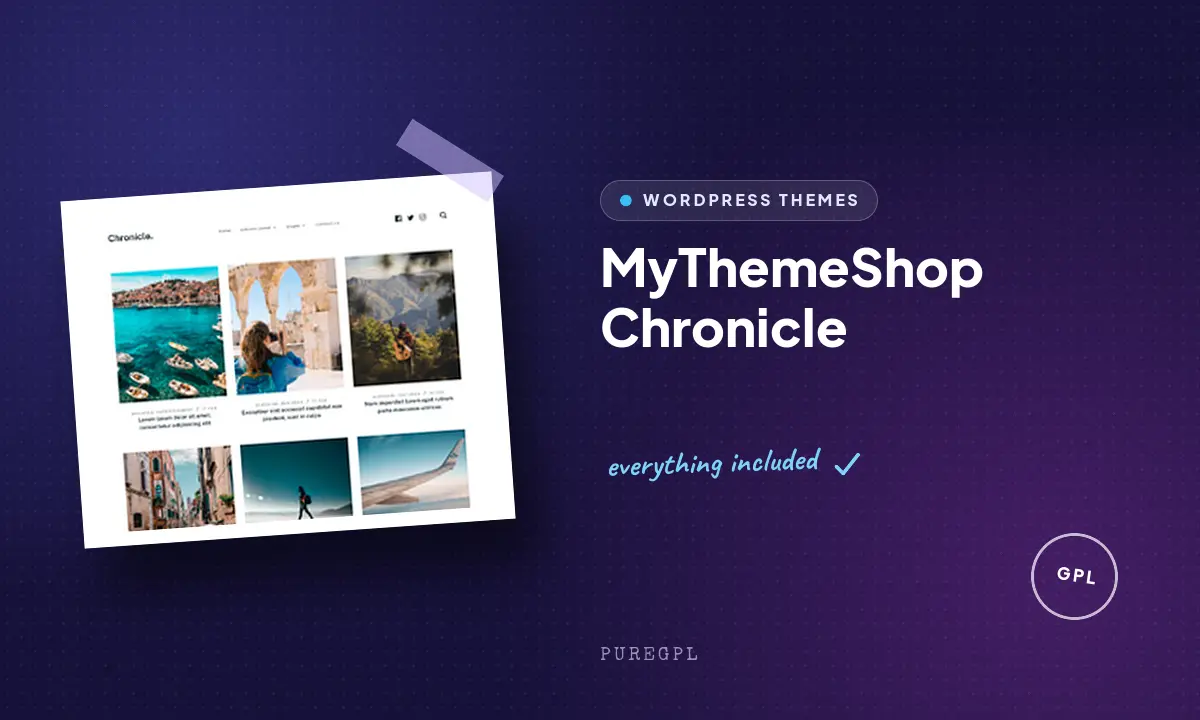 Mythemeshop | Chronicle