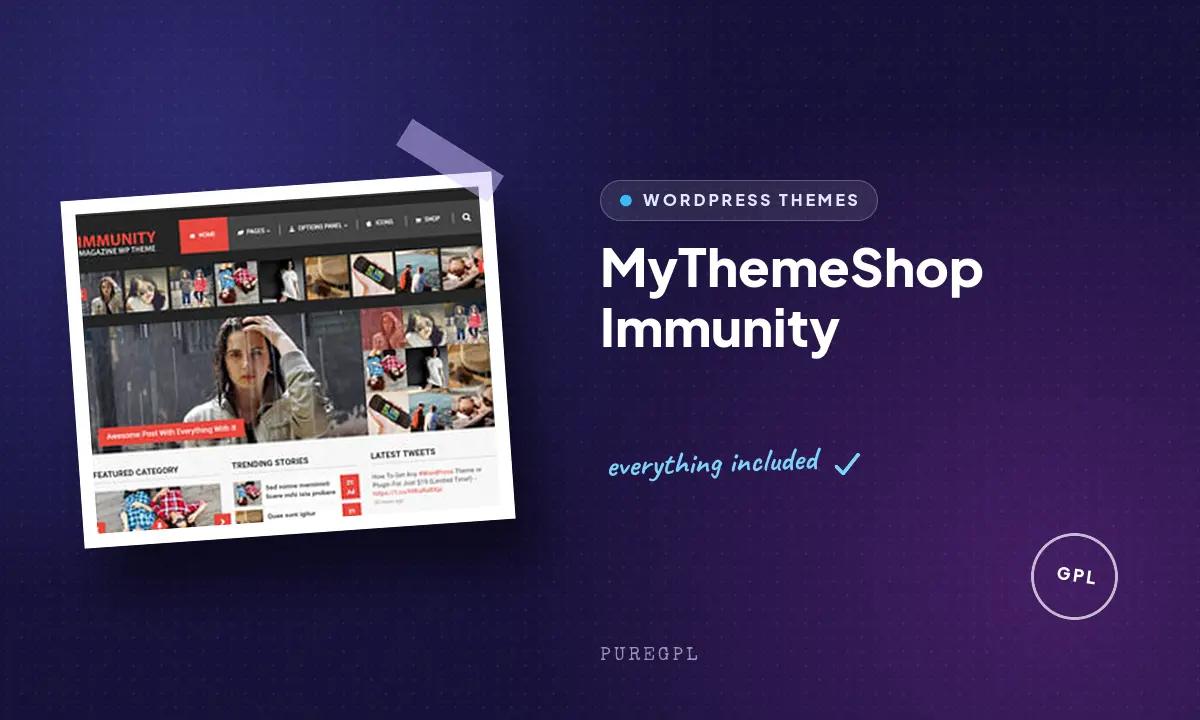 Mythemeshop | Immunity