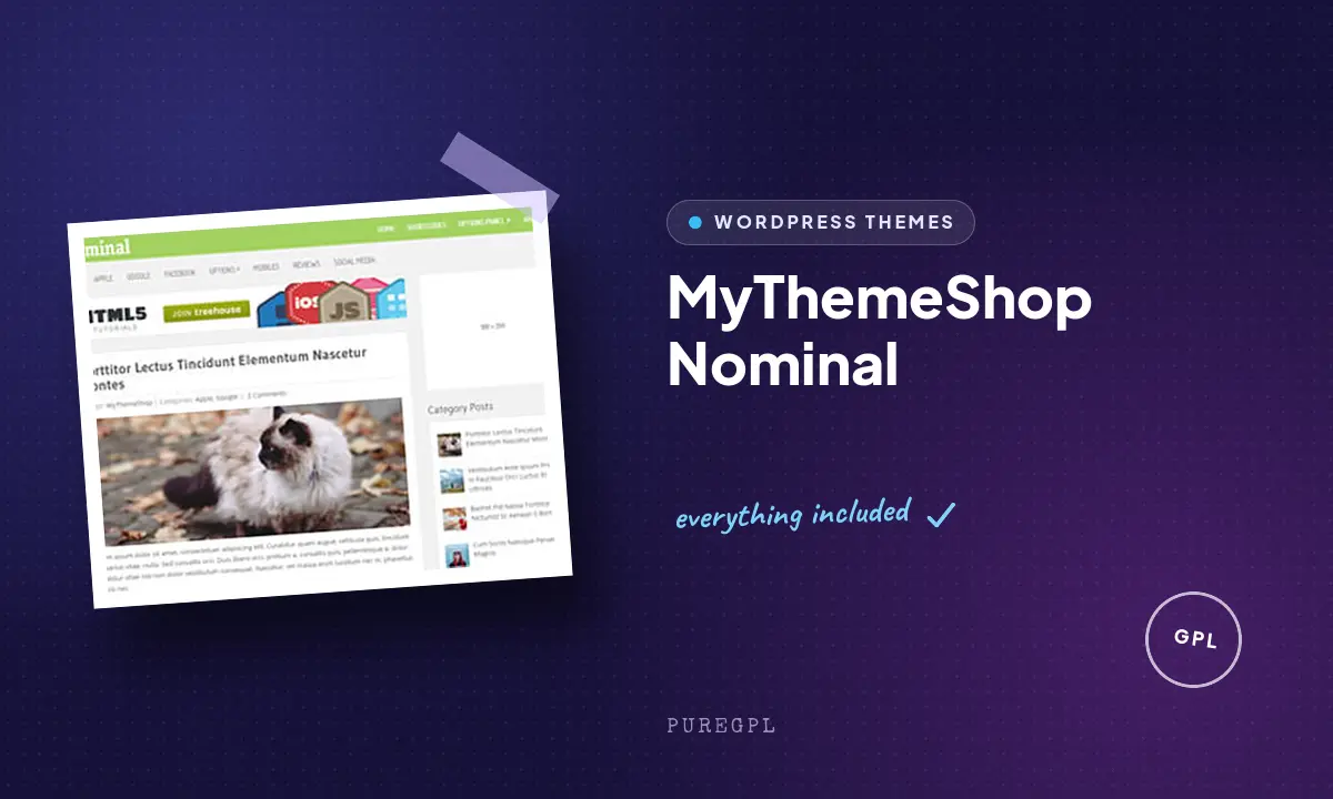 Mythemeshop | Nominal