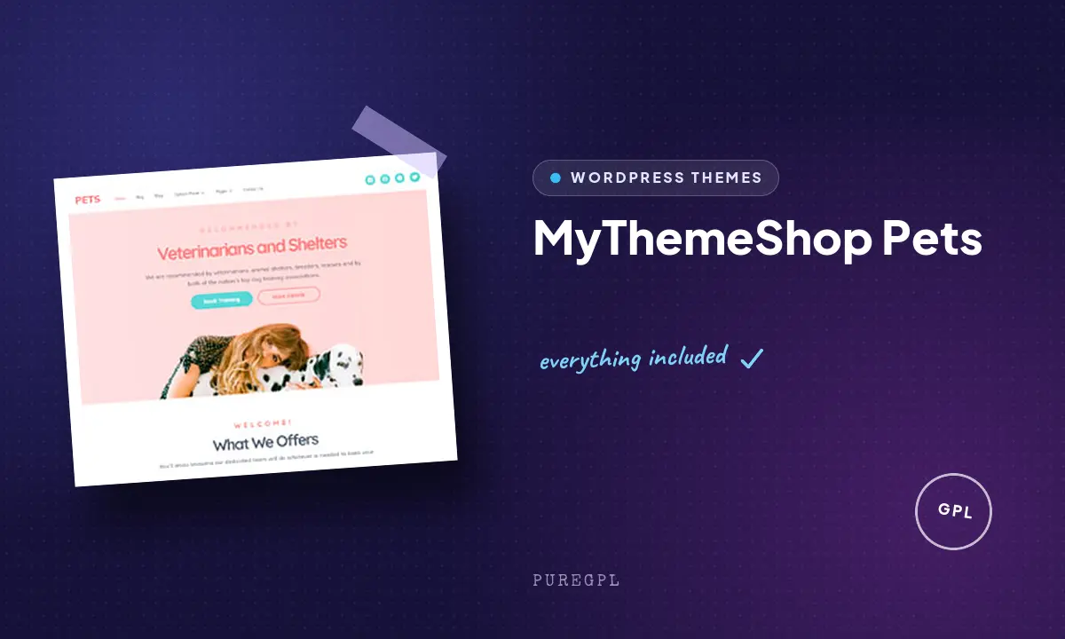 Mythemeshop | Pets