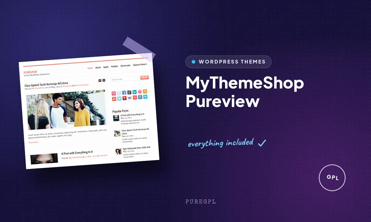 Mythemeshop | Pureview