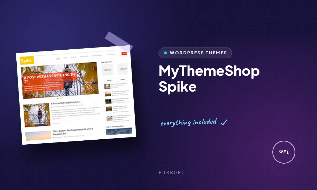 Mythemeshop | Spike