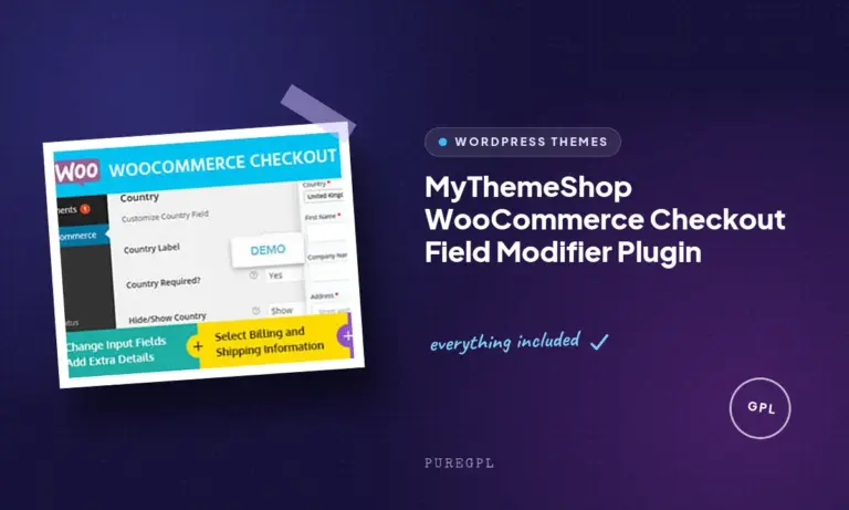 mythemeshop woocommerce checkout field modifier plugin