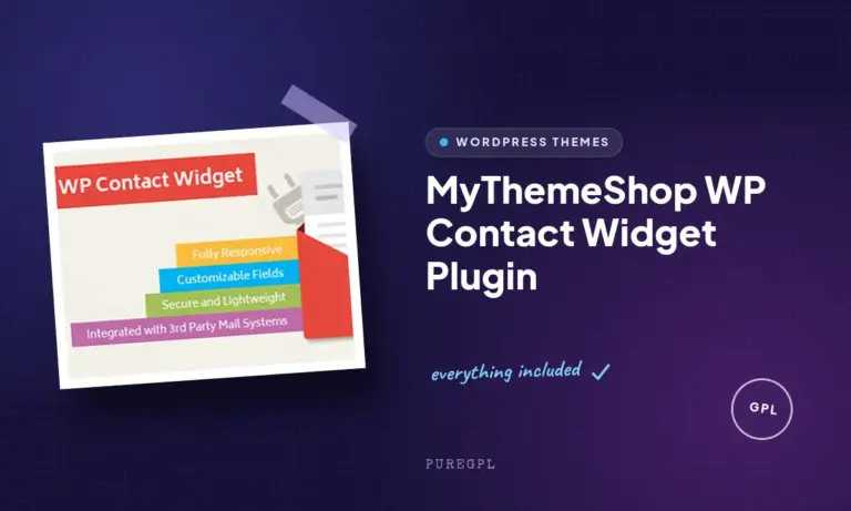mythemeshop wp contact widget plugin