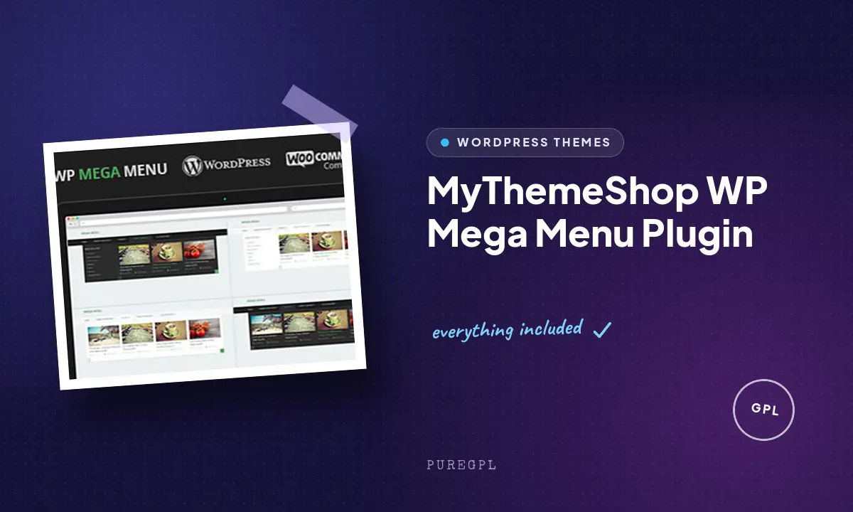 Mythemeshop | WP Mega Menu