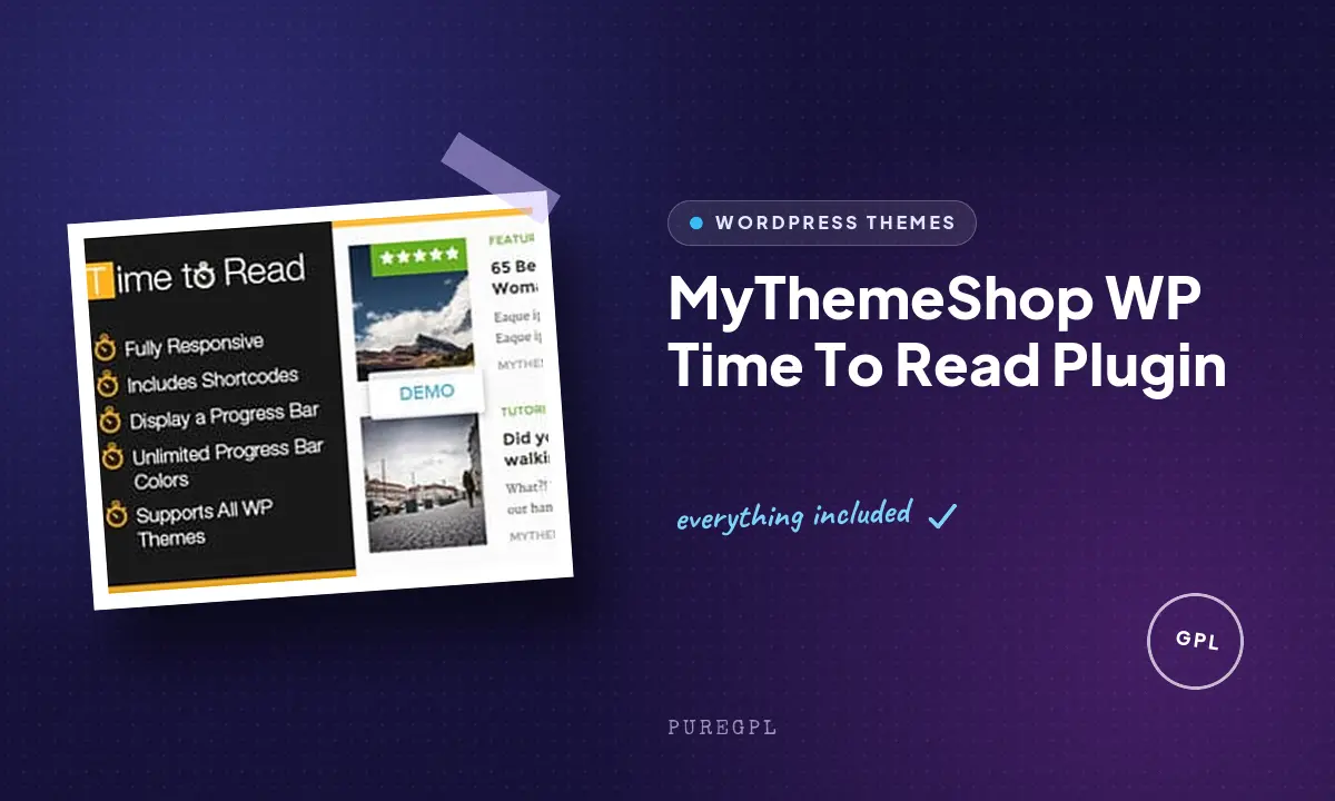 MyThemeShop WP Time To Read