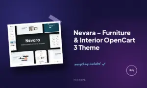 nevara furniture interior opencart 3 theme