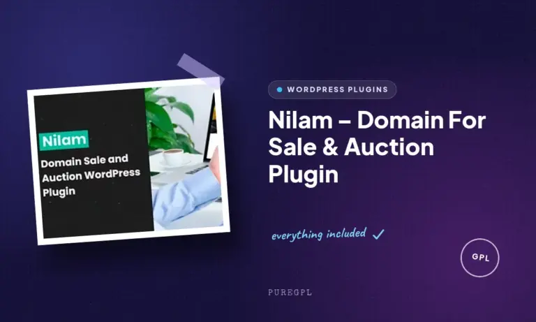 nilam domain for sale auction plugin