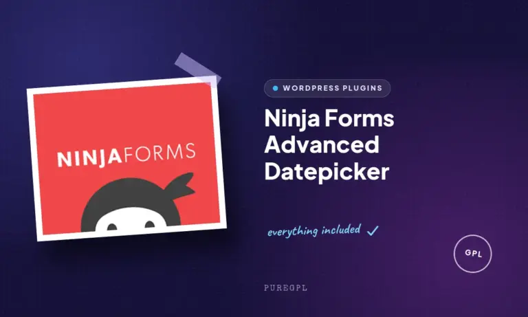 ninja forms advanced datepicker