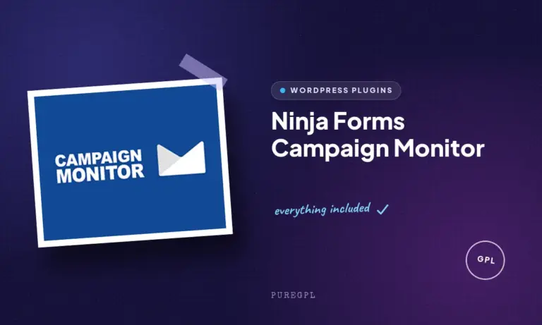 ninja forms campaign monitor