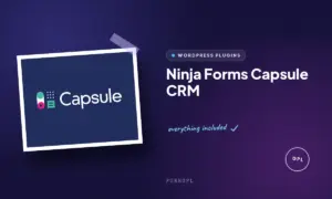 ninja forms capsule crm