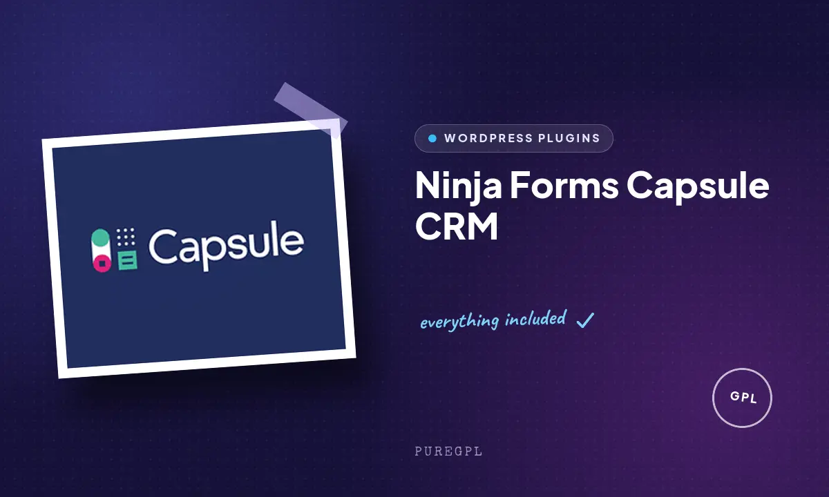Ninja Forms Capsule CRM