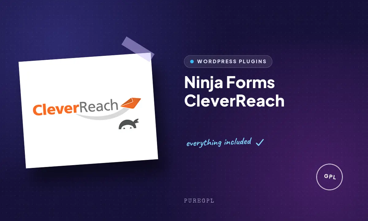 Ninja forms | CleverReach