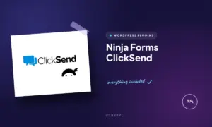 ninja forms clicksend