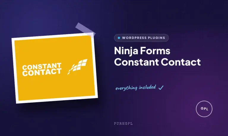 ninja forms constant contact