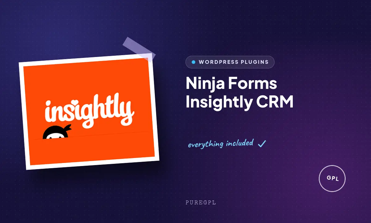 Ninja Forms Insightly CRM