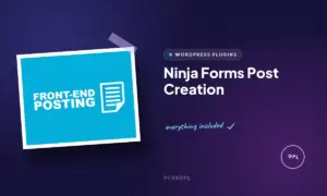 ninja forms post creation