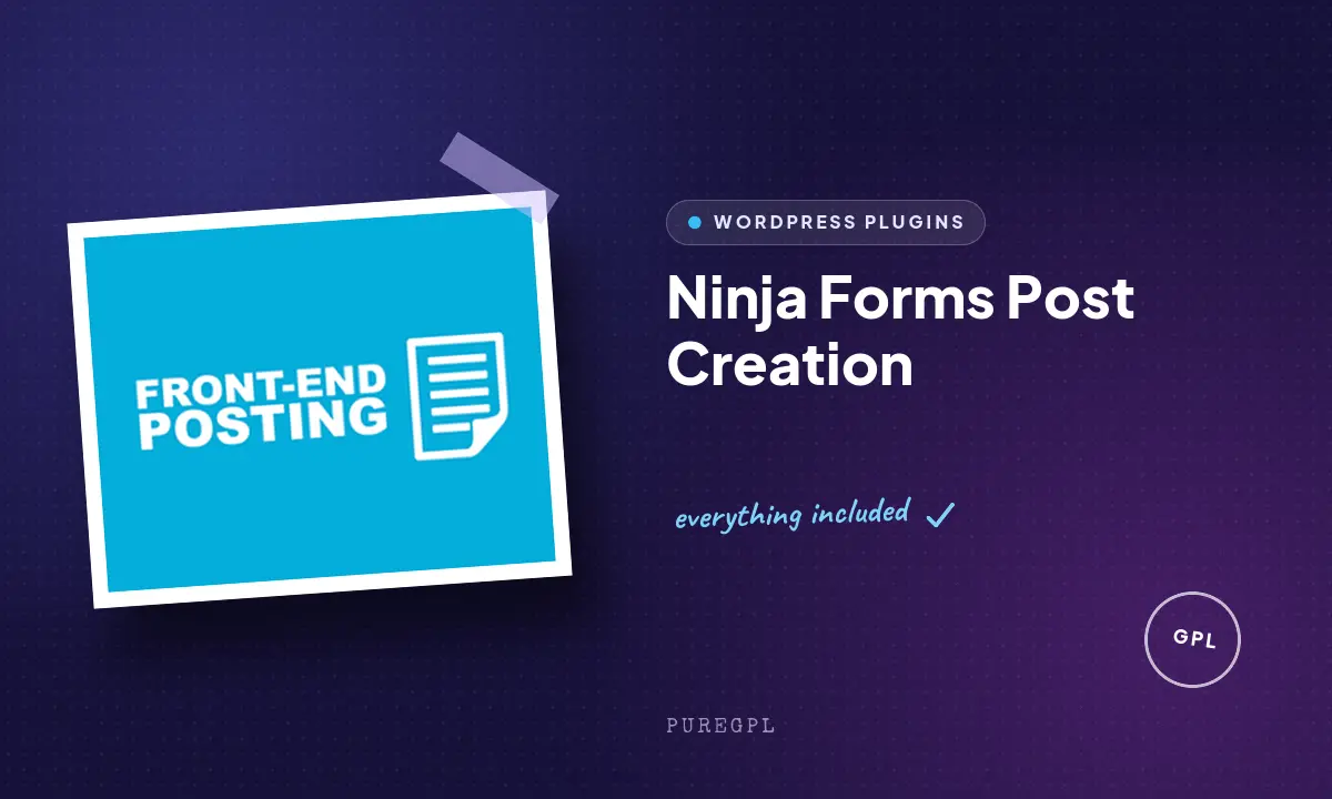 Ninja forms | Post Creation