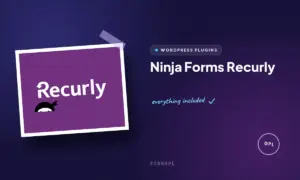 ninja forms recurly