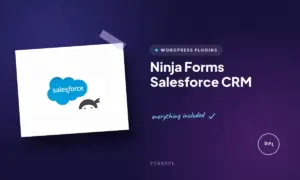 ninja forms salesforce crm