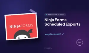 ninja forms scheduled exports