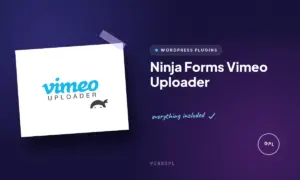 ninja forms vimeo uploader